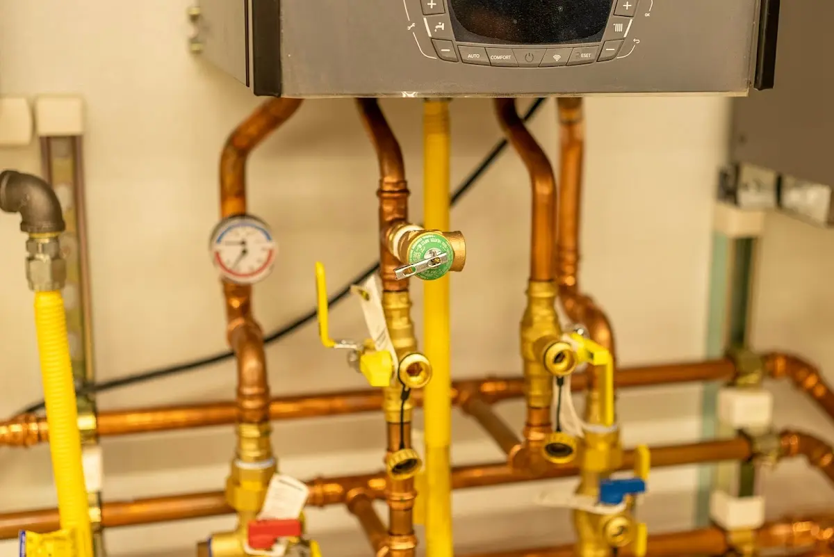 Licensed technician providing Water Heater Installation for a homeowner in Polk